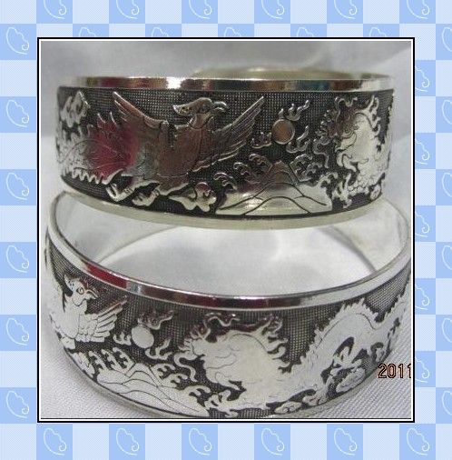 Bracelete Dragão e Fênix